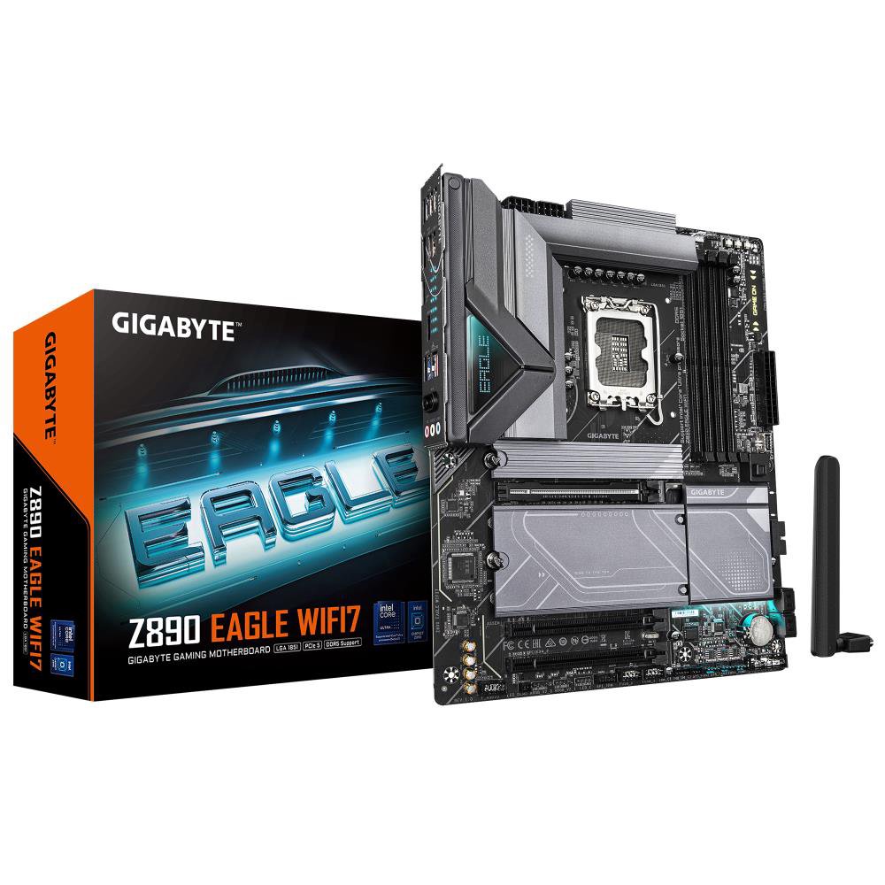 MainboardGIGABYTEIntel Z890LGA1851ATXMemory DDR5Memory slots 42xPCI-Express 4.0 4x	1xPCI