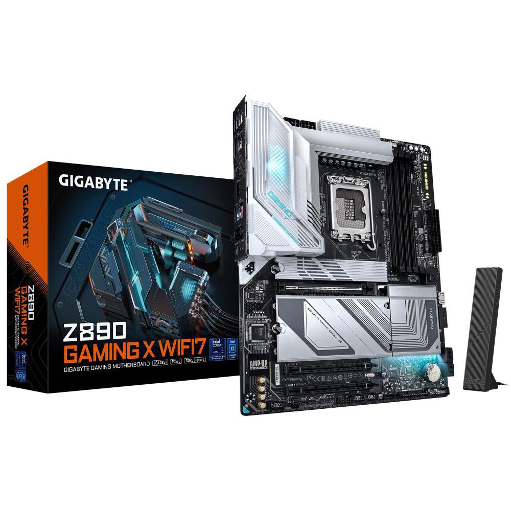 Pagrindinė plokštė Gigabyte Z890 GAMING X WIFI7  Processor family Intel  Processor socket LGA1851