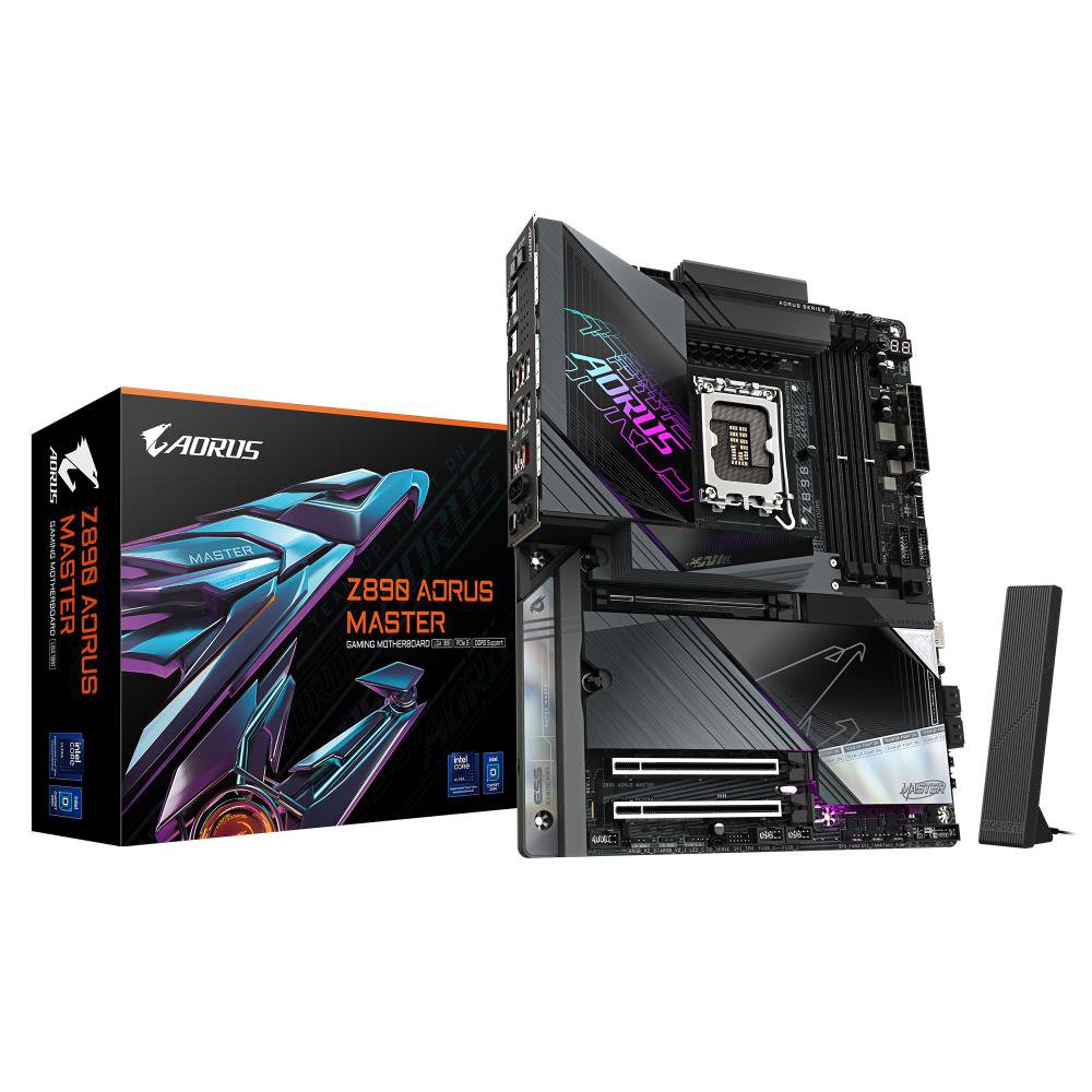 MainboardGIGABYTEIntel Z890LGA1851ATXMemory DDR5Memory slots 41xPCI-Express 4.0 1x1xPCI