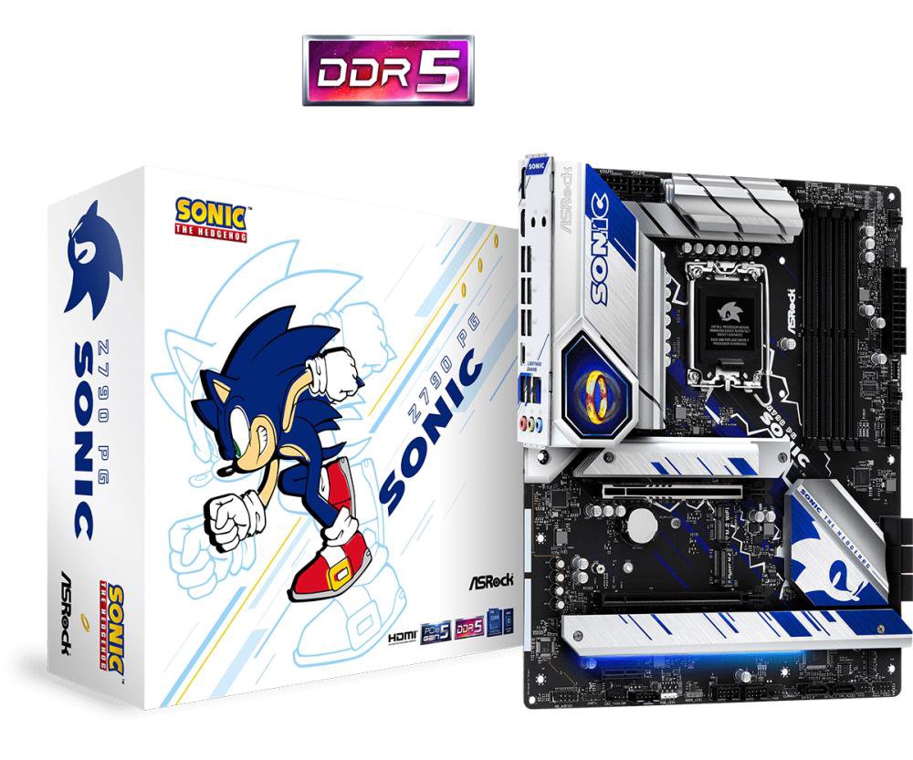 Pagrindinė plokštė ASROCK Z790PGSONIC
