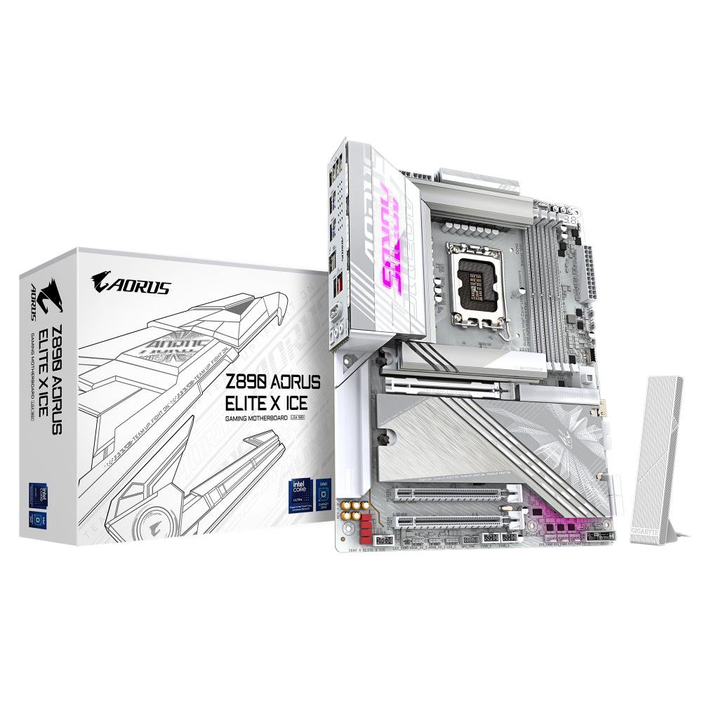 MainboardGIGABYTEIntel Z890LGA1851ATXMemory DDR5Memory slots 41xPCI-Express 4.0 1x1xPCI