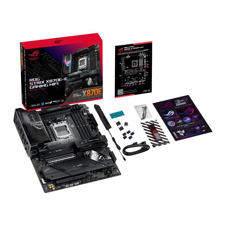 MainboardASUSAMD X870ESAM5ATXMemory DDR5Memory slots 41xPCI-Express 4.0 16x1xPCI-Express 5