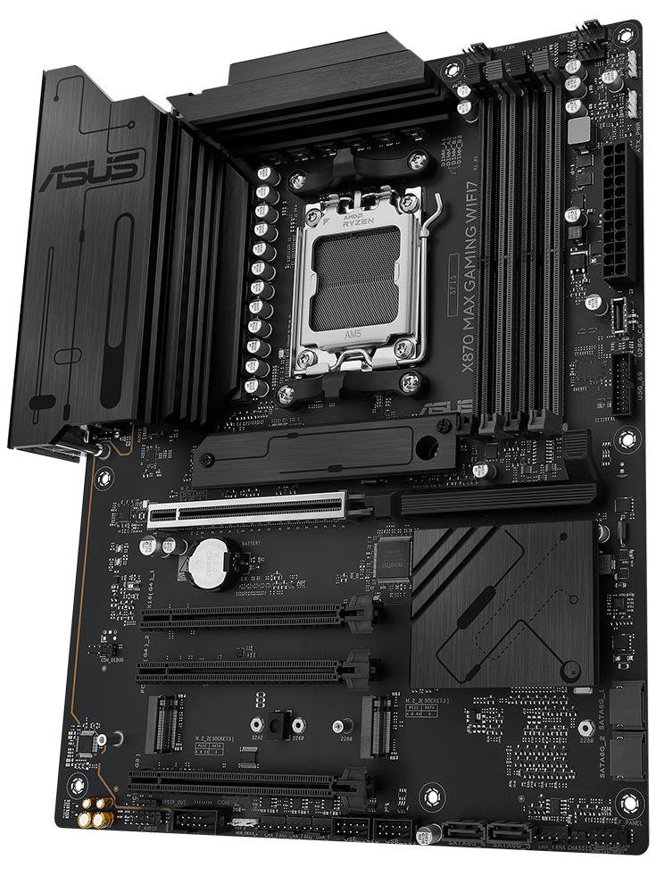 MainboardASUSAMD X870SAM5ATXMemory DDR5Memory slots 41xPCI-Express 3.0 16x2xPCI