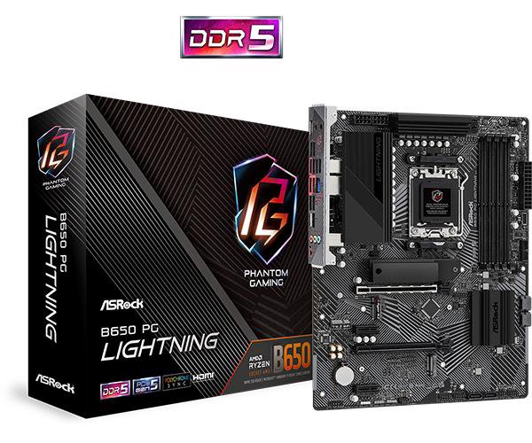 Pagrindinė plokštė ASROCK B650 PG LIGHTNING