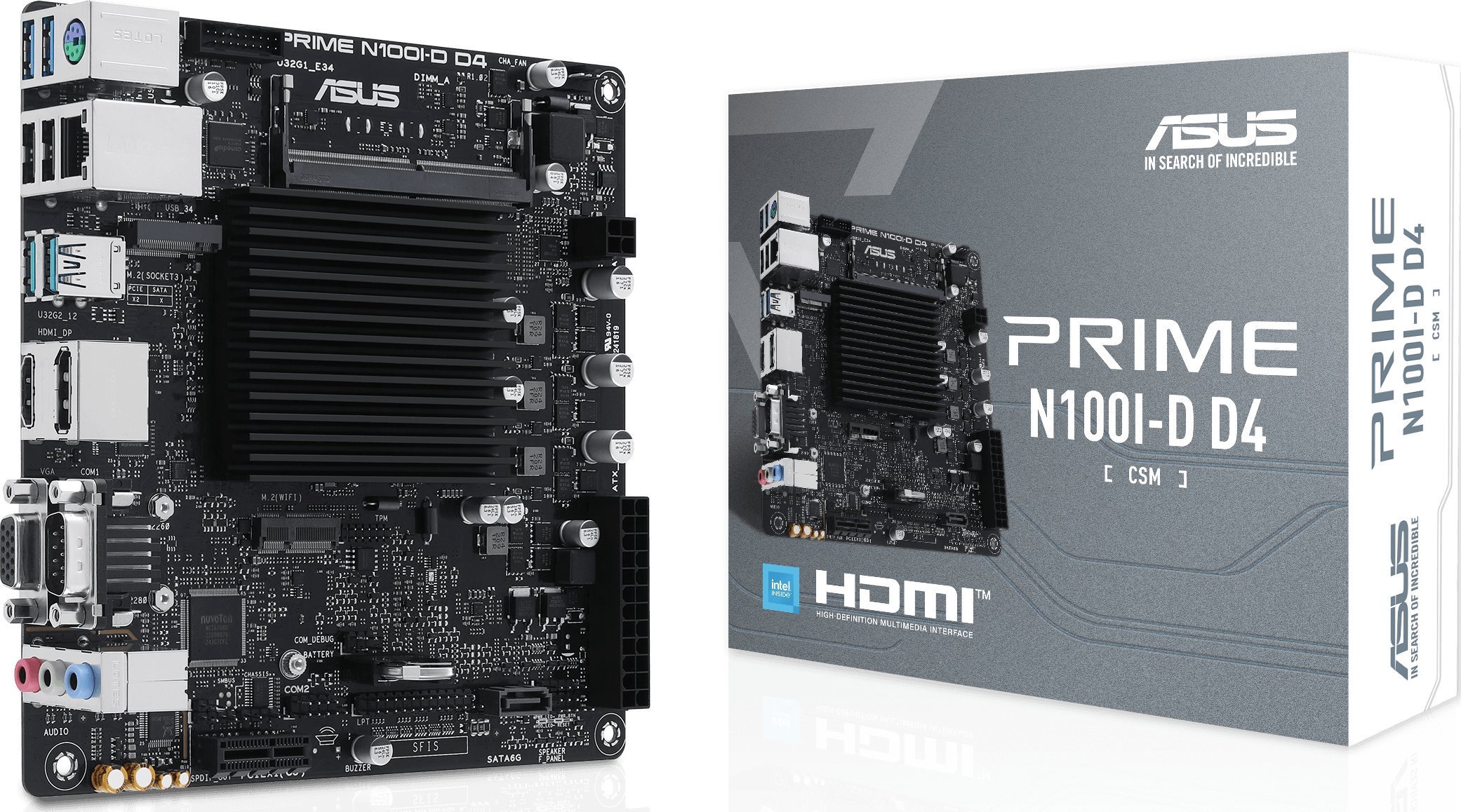 Main plate Asus PRIME N100I-D D4-CSM
