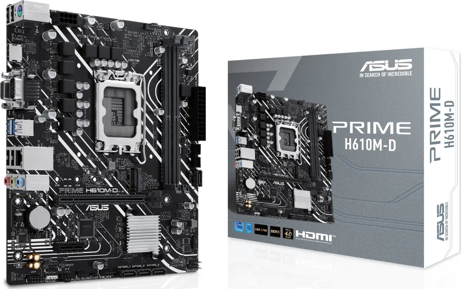 Main plate Asus PRIME H610M-D