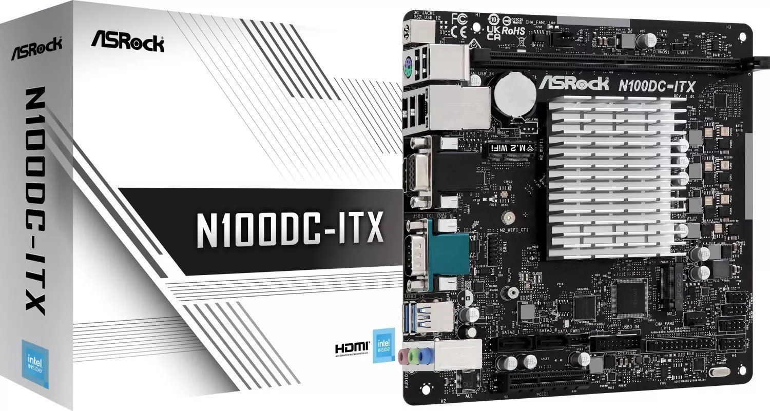 Main plate ASRock N100DC-ITX