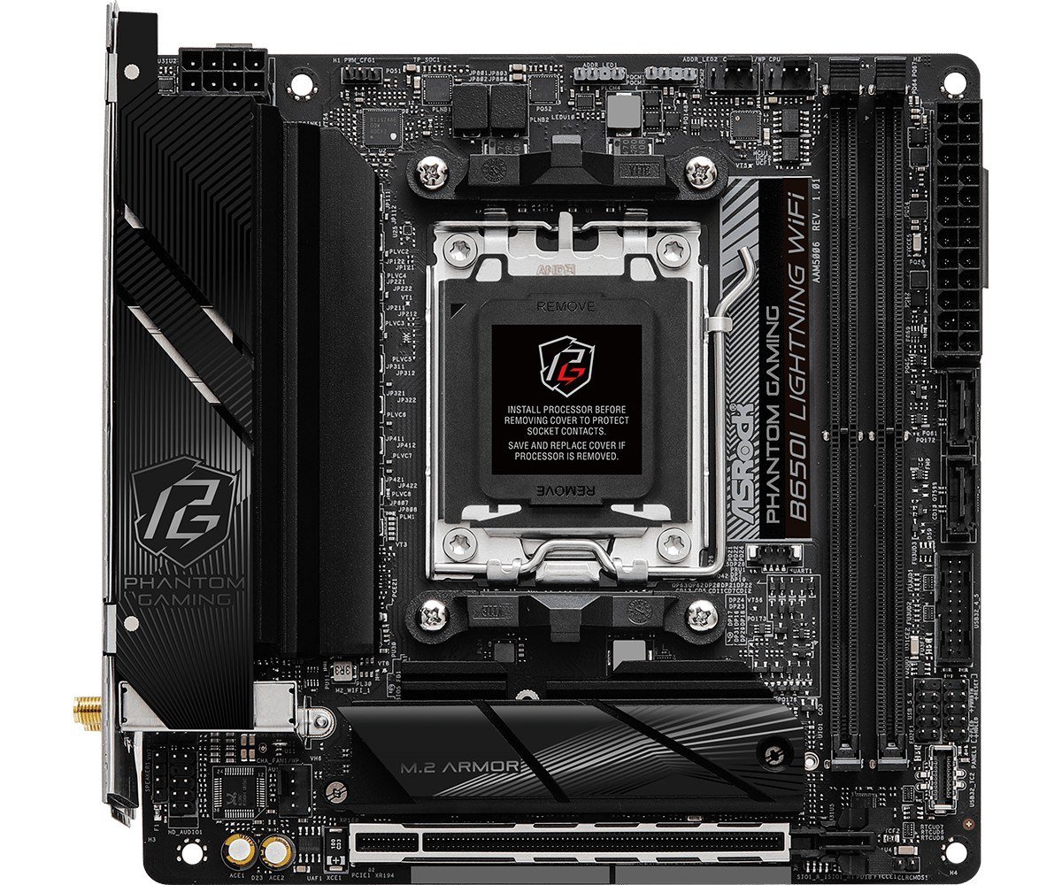 Pagrindinė plokštė ASROCK B650I LIGHTNING WIFI
