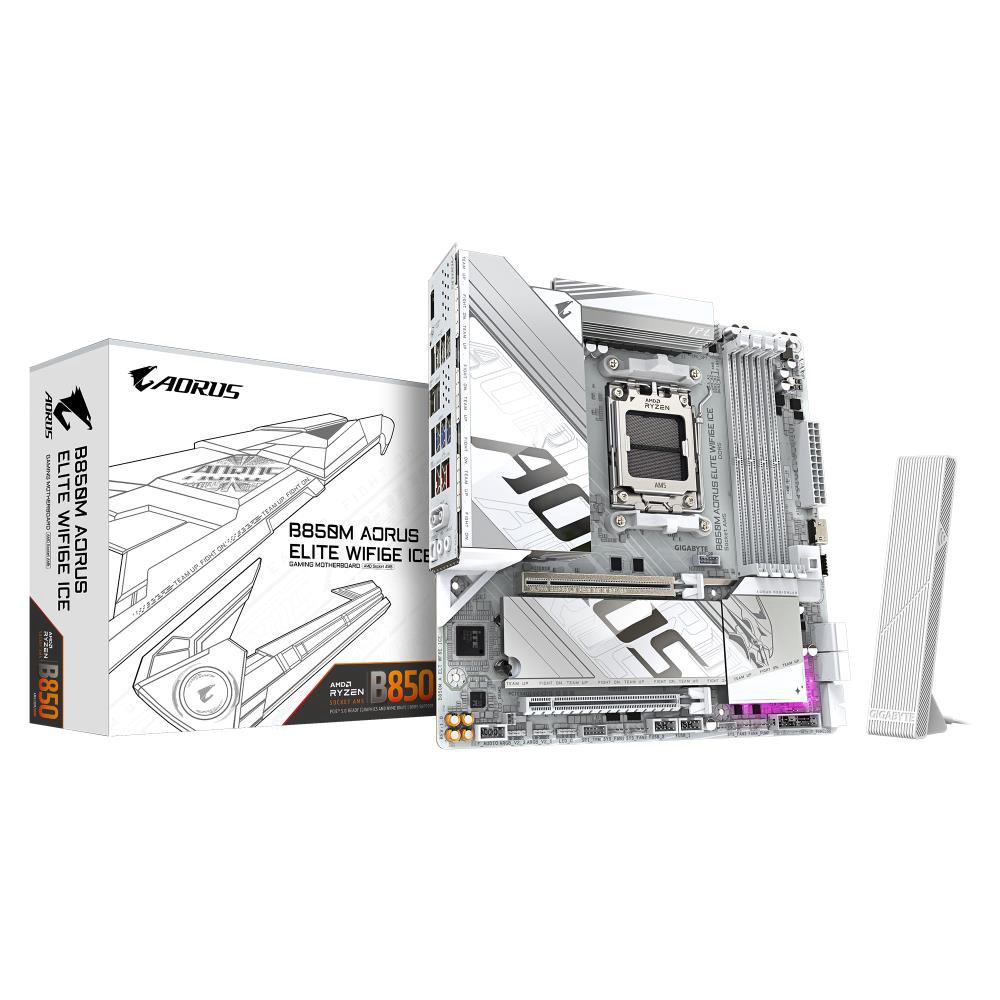 MainboardGIGABYTESAM5Micro-ATXMemory DDR5Memory slots 41xPCI-Express 3.0 16x1xPCI