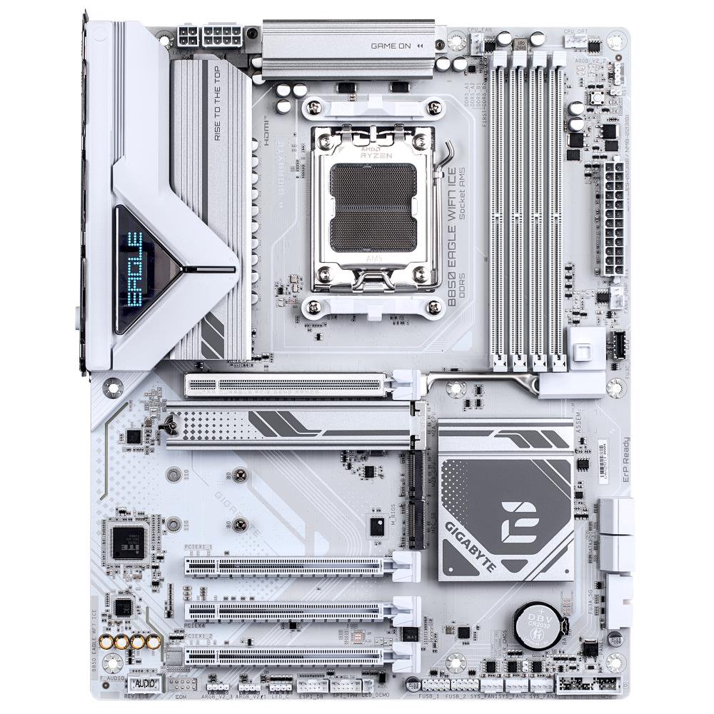 MainboardGIGABYTEAMD B850SAM5ATXMemory DDR5Memory slots 42xPCI-Express 3.0 1x1xPCI