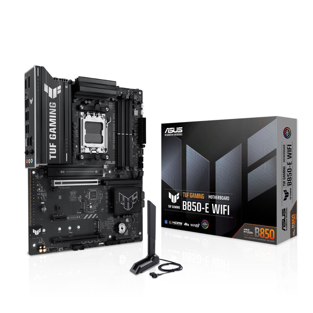 MainboardASUSAMD B850SAM5ATXMemory DDR5Memory slots 41xPCI-Express 4.0 1x1xPCI