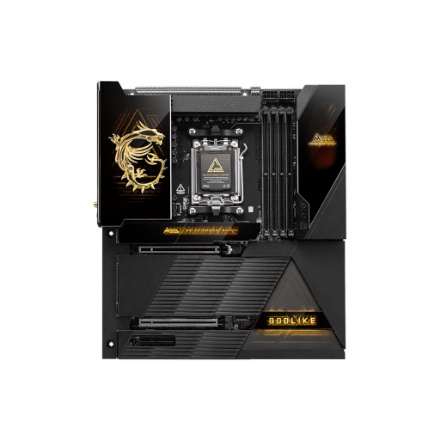 Pagrindinė plokštė MSI MEG X870E GODLIKE  Processor family AMD  Processor socket AM5  Supported h