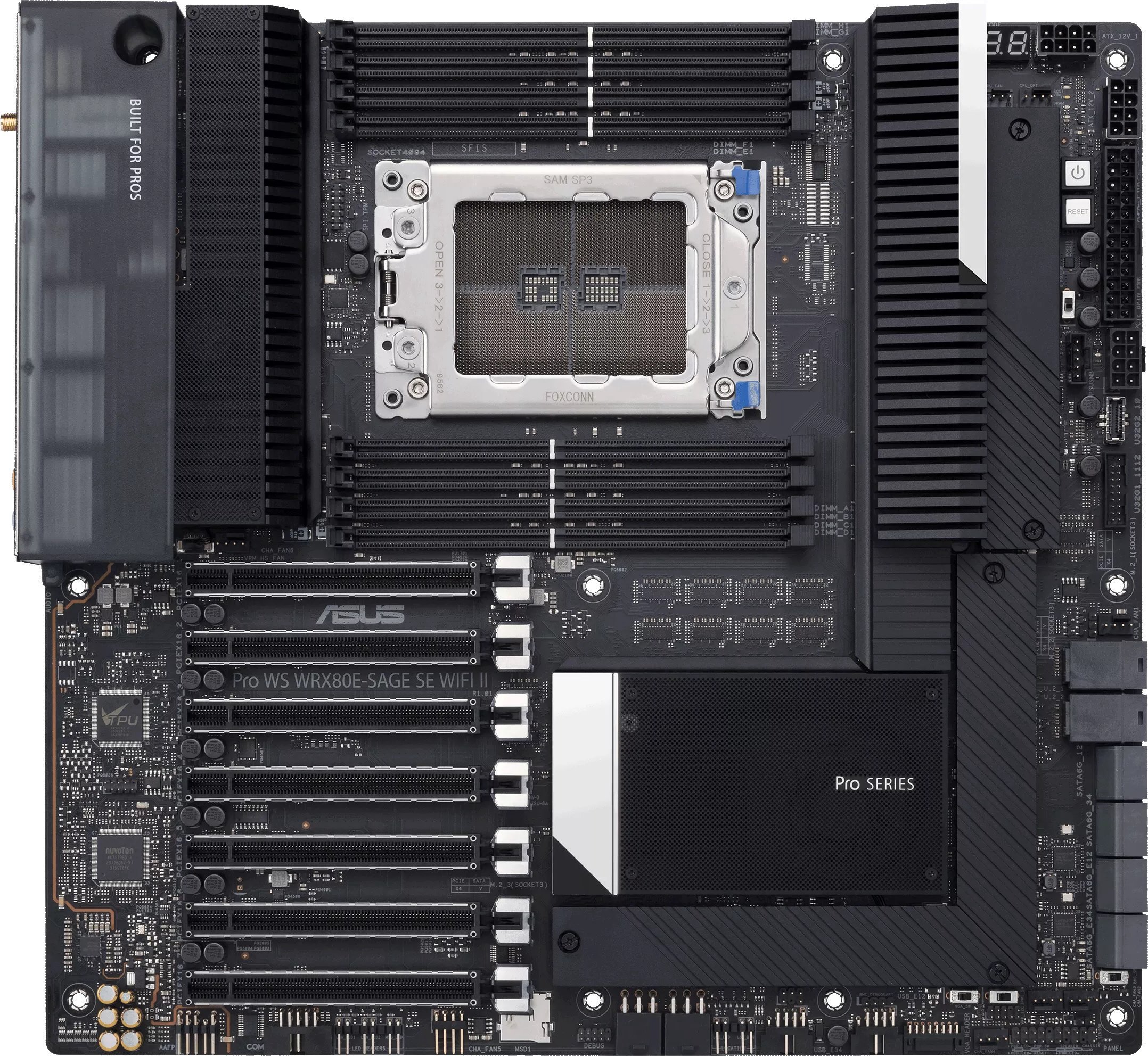 Main board Asus PRO WS WRX80E-SAGE SE WIFI II