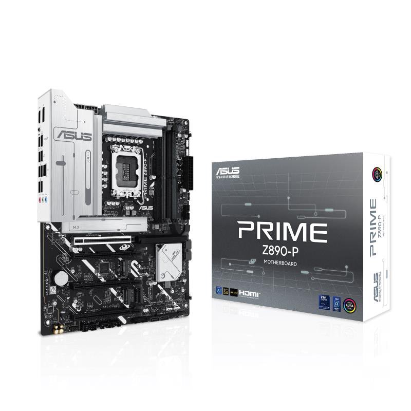 MainboardASUSIntel Z890LGA1851ATXMemory DDR5Memory slots 43xPCI-Express 4.0 16x1xPCI