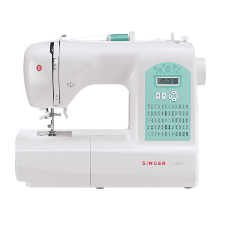 Siuvimo mašina Sewing machine Singer STARLET 6660  White, Number of stitches 60, Number of buttonhol