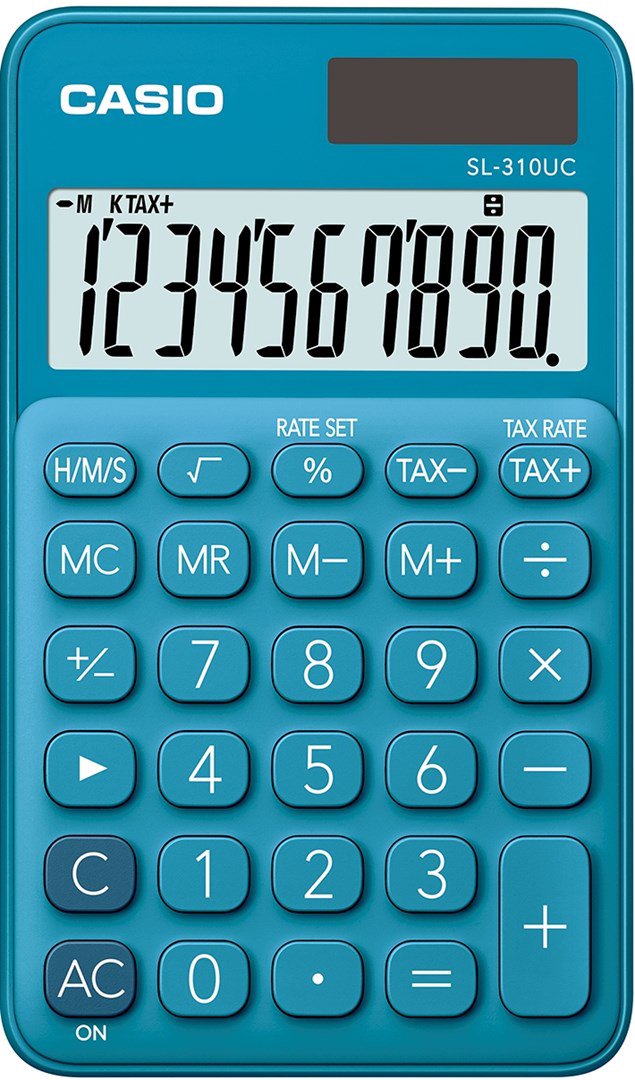 Skaičiuotuvas CASIO SL-310UC-BU BOX