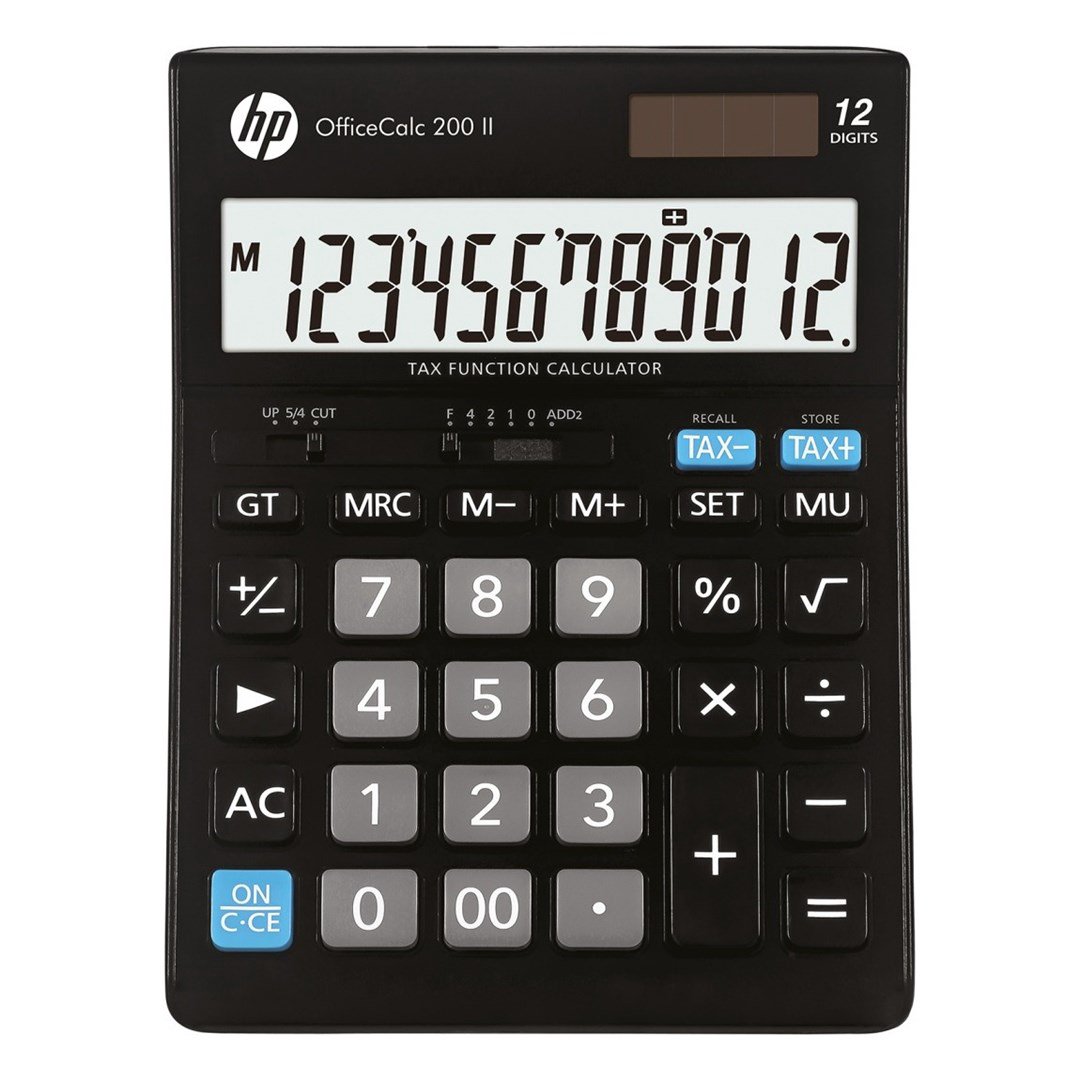 HP-OC 200 II/INT BX biuro skaičiuotuvas juodas