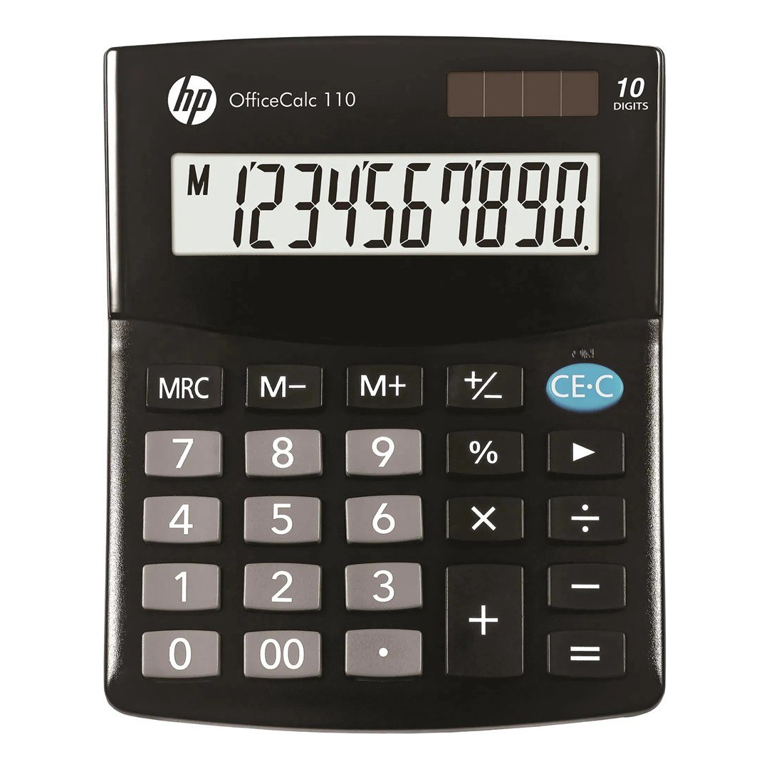 HP-OC 110/INT BX biuro skaičiuotuvas juodas