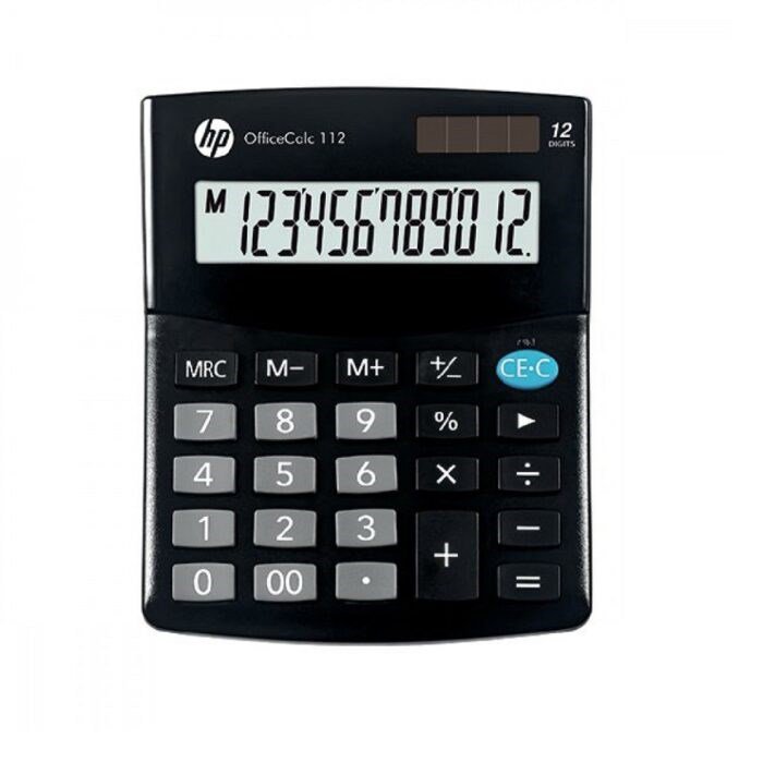 HP-OC 112/INT BX biuro skaičiuotuvas juodas