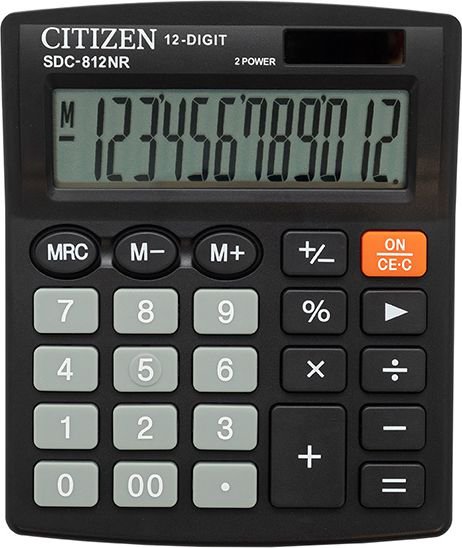 Skaičiuotuvas CITIZEN SDC-812NR