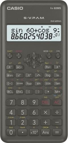 Calculator Casio school black (FX 82 MS 2E)