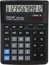 Calculator Rebell SDC444+