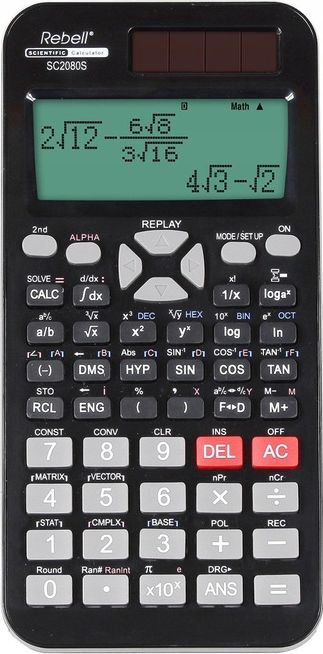 Calculator Rebell Scientific calculator lcd display (RE-SC2080S)