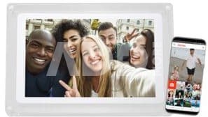 Braun DigiFrame 1020 WiFi 25,7cm (10,1) Acryl weiss