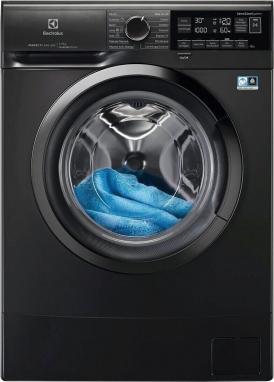 Skalbyklė Electrolux EW6SM406BXE 38 cm gylio juodos spalvos