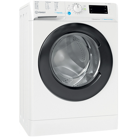 Skalbimo mašina INDESIT  Washing machine  BWSE 71295X WBV EU  Energy efficiency class B  Front l