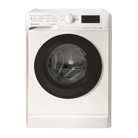 Skalbimo mašina INDESIT  Washing machine  MTWSE 61294 WK EE  Energy efficiency class C  Front lo