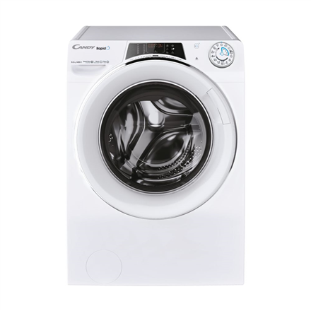 Skalbimo mašina Candy  Washing Machine with Dryer  ROW4856DWMCT/1-S  Energy efficiency class A