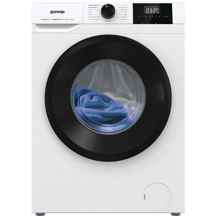 Skalbimo mašina Gorenje Washing machine  W3NGPI72SBS  Energy efficiency class B  Front loading