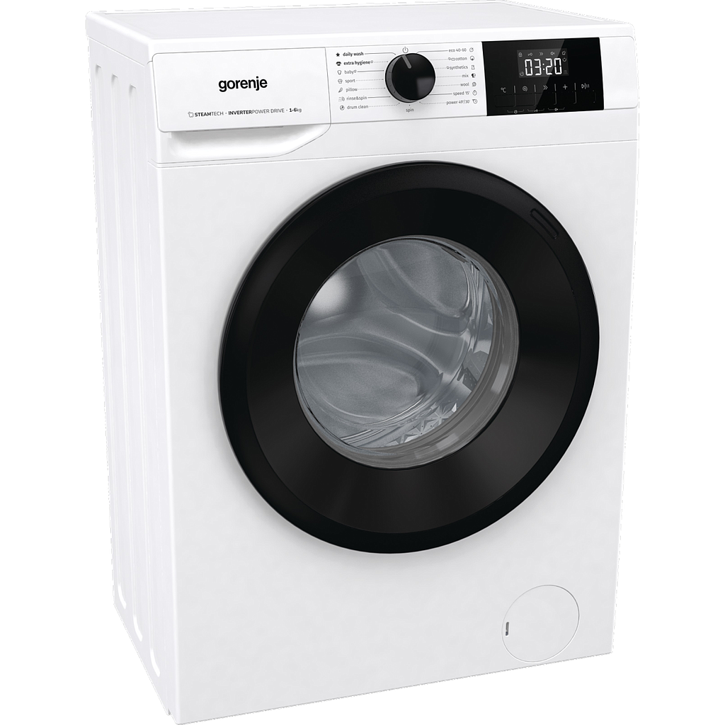 Skalbimo mašina Gorenje W3NGPI62SBS 6 kg 1200 RPM 47 cm 60 cm LCD Garų funkcija