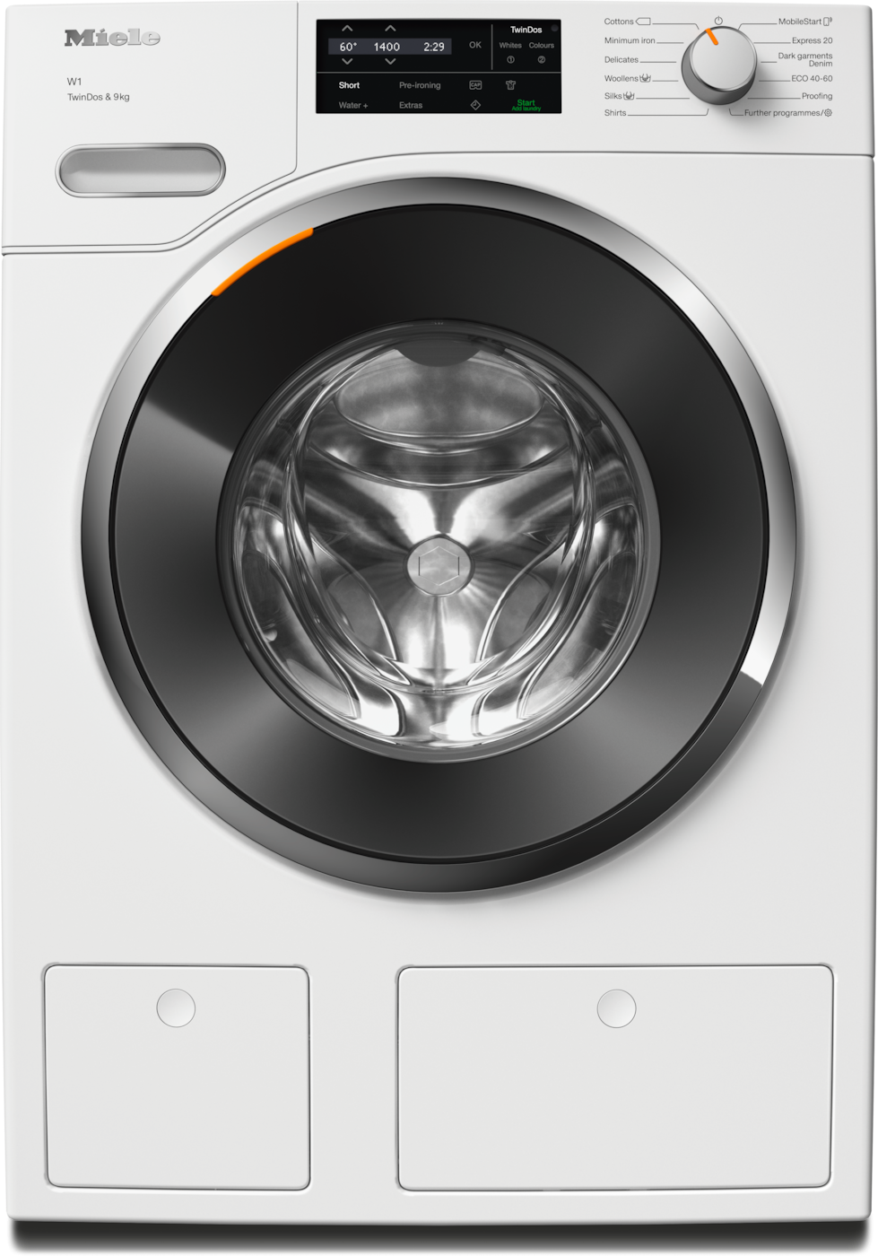 Skalbimo mašina MIELE  WWG 660 WCS TD XL WiFi  White edition