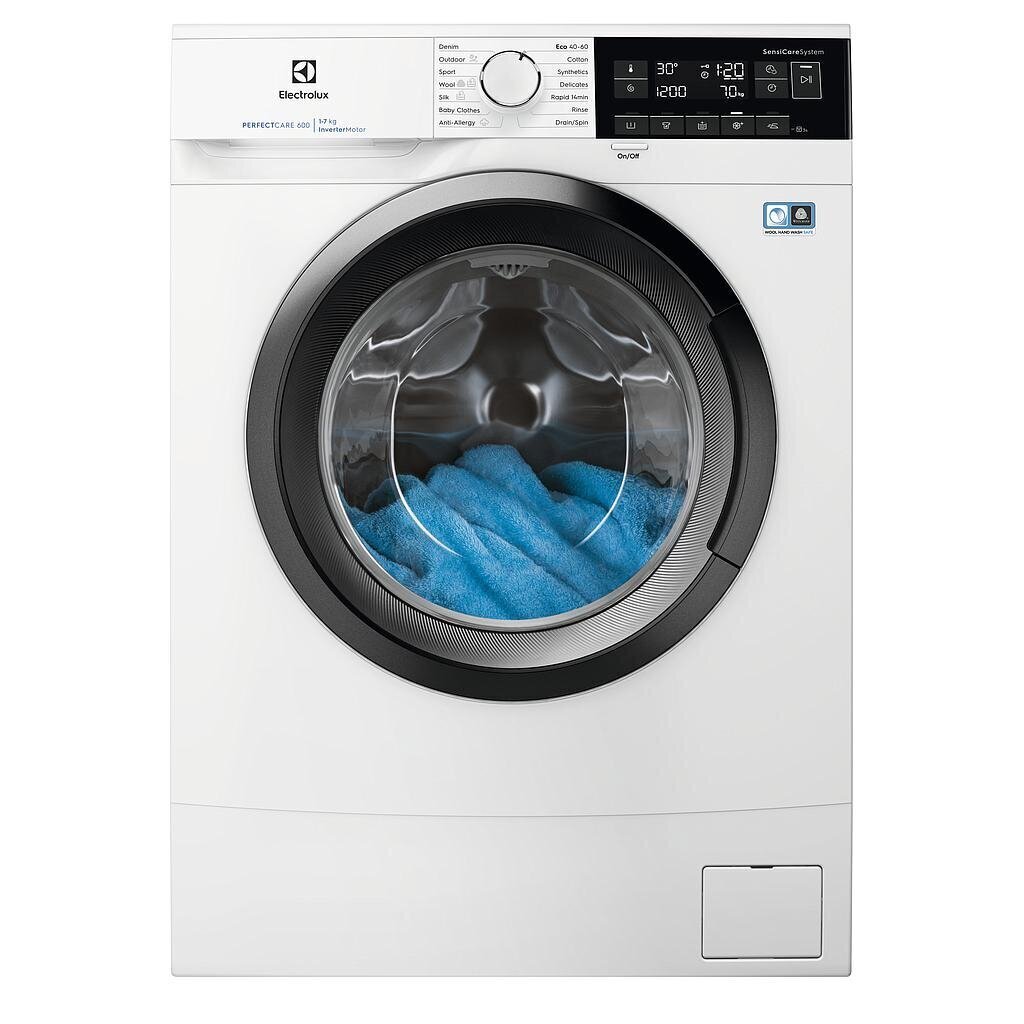 Electrolux EW6SN327SI Skalbimo mašina įkraunama iš priekio