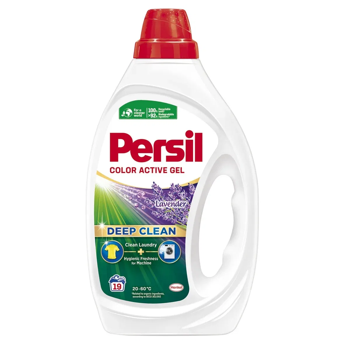 Skalbimo gelis PERSIL Lavender Color, 19 skalbimų, 0,855 l