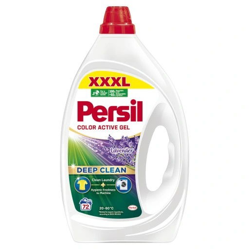 Skalbimo gelis PERSIL Lavender Color, 72 skalbimai, 3,24 l