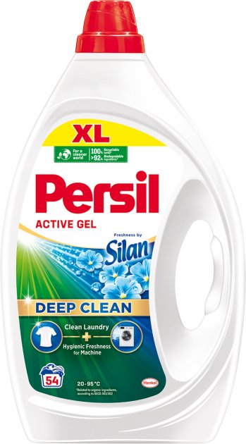 Skalbimo gelis PERSIL Freshness by Silan, 54 skalbimai, 2,43 l