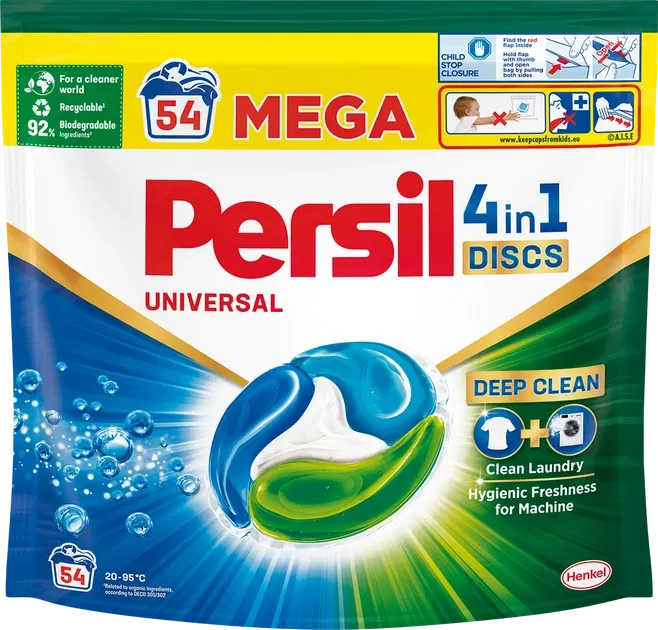 Skalbimo kapsulės PERSIL Universal Doy, 54 skalbimai