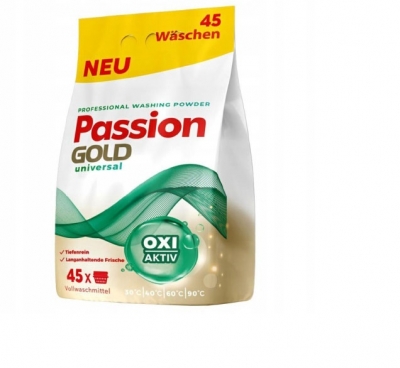 Skalbimo milteliai Passion Gold Universal  2.7 kg 45 skalbimai PI8921