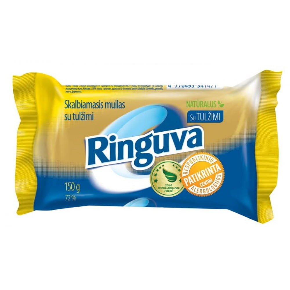 Skalbiamasis muilas su tulžimi RINGUVA, 150 g