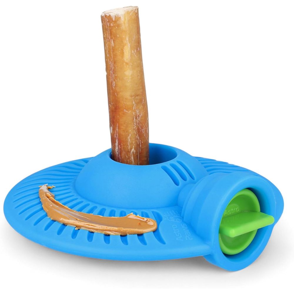 UFO Bully Stick Holder & Lick Mat - skanėstų laikymo saugumo prietaisas