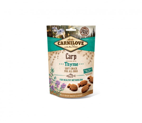 Carnilove Dog skanėstas Carp with Thyme 200g.