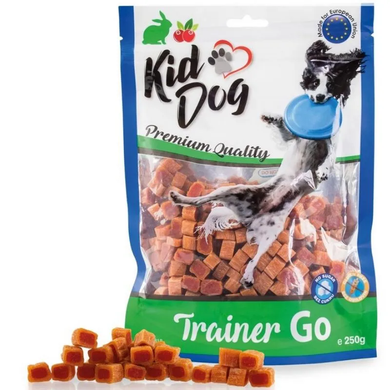 KIDDOG Trainer Go Gabaliukai Su Triušiena Su Spanguolėmis 250g.