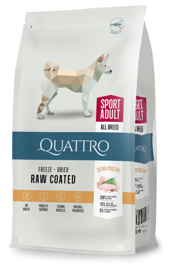 Quattro Extra Chicken Sport Adult 12kg