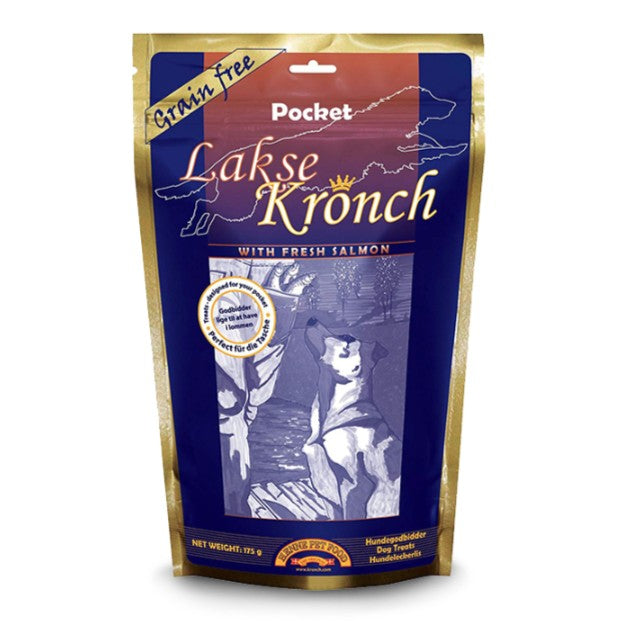 Kronch Pocket skanėstai su lašiša ir bulvėmis šunims