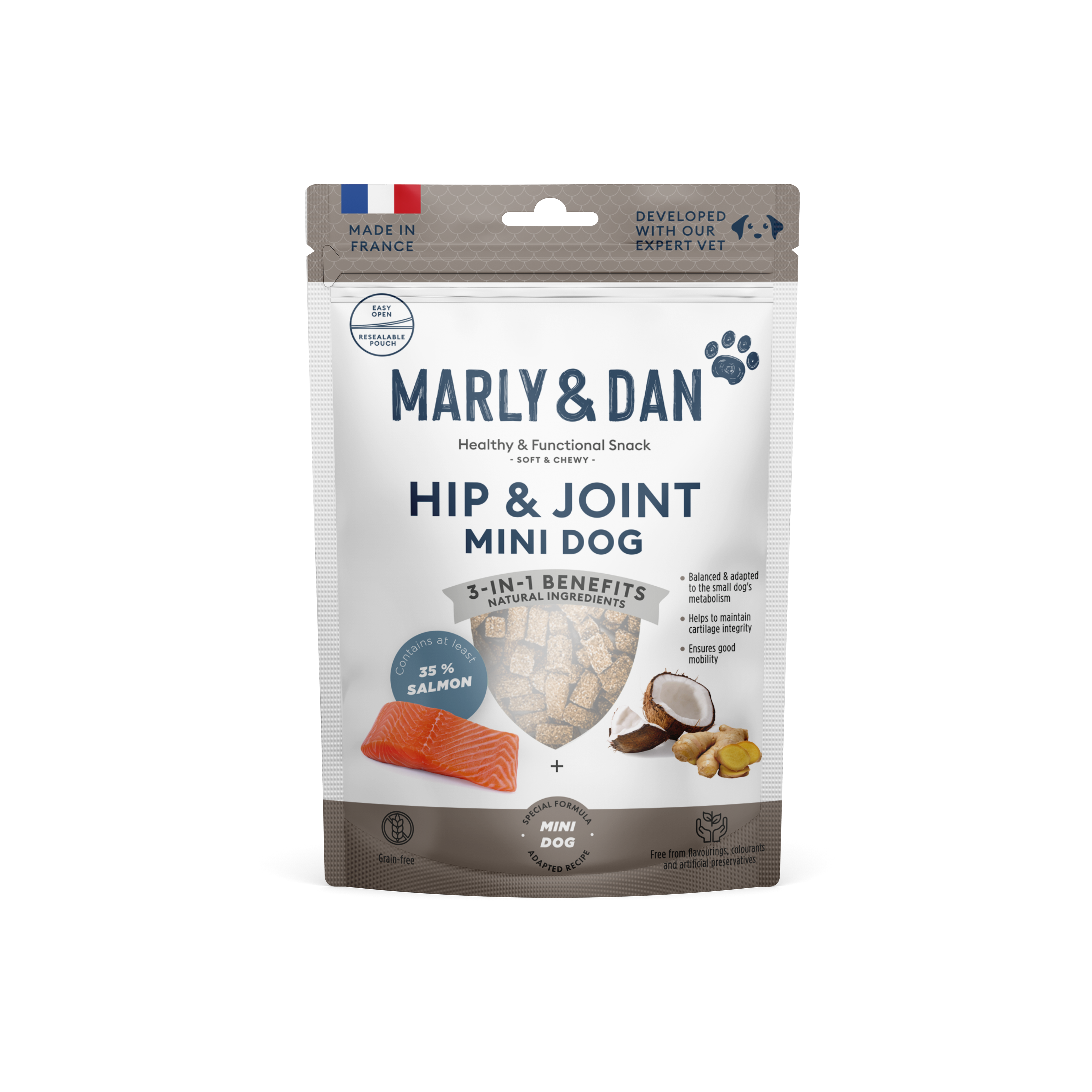 Marly & Dan minkšti skanėstai mažiems šunims HIP & JOINT