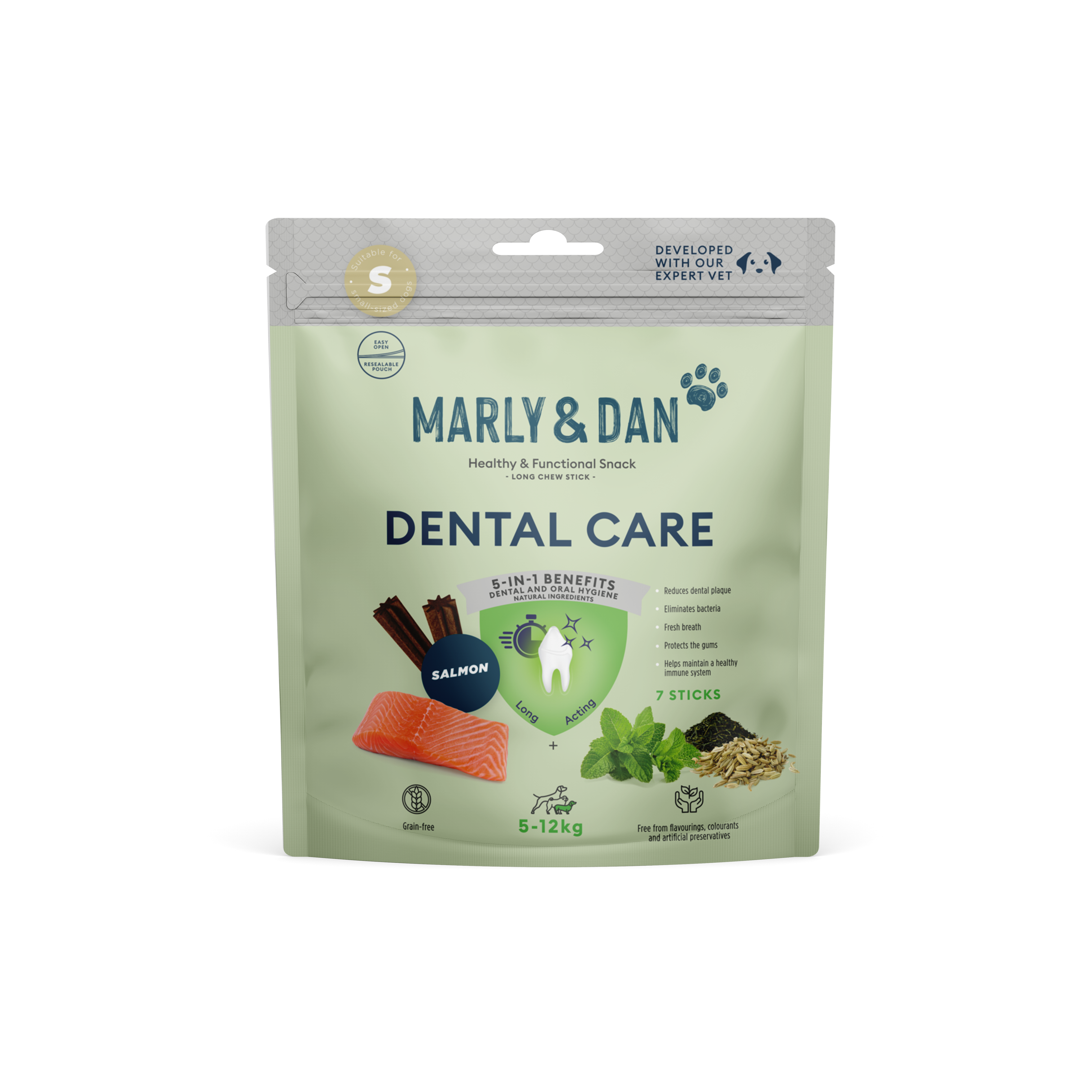 Marly & Dan lazdelės šunims dantų priežiūrai