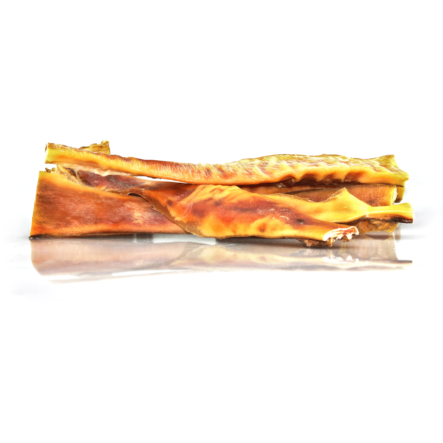 Jaučių skalpai (ypač kieti - 30 cm) "Pets Best"
